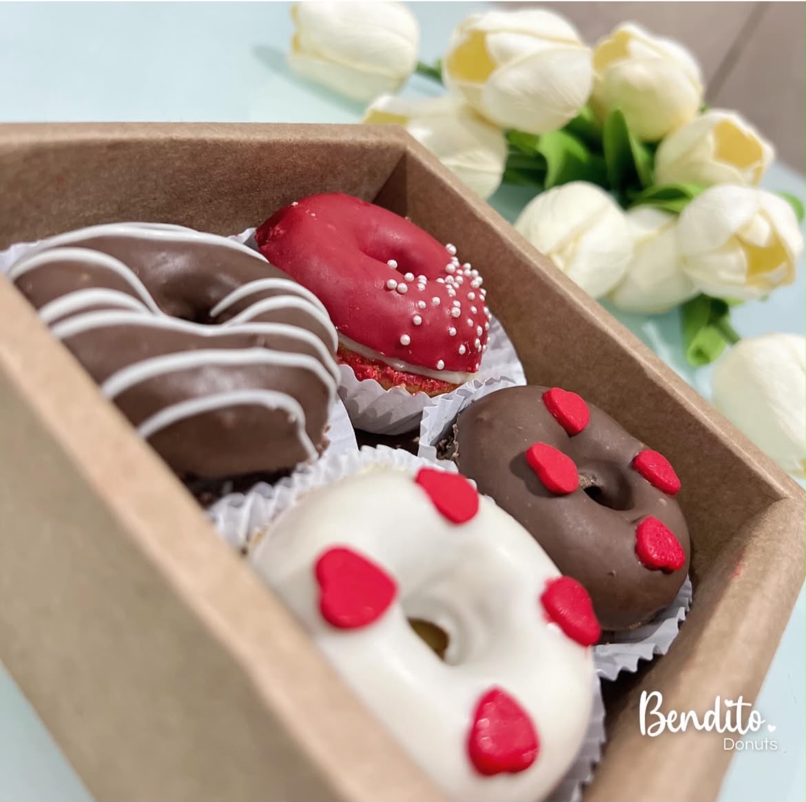 Caixa presenteável Bendito Donuts